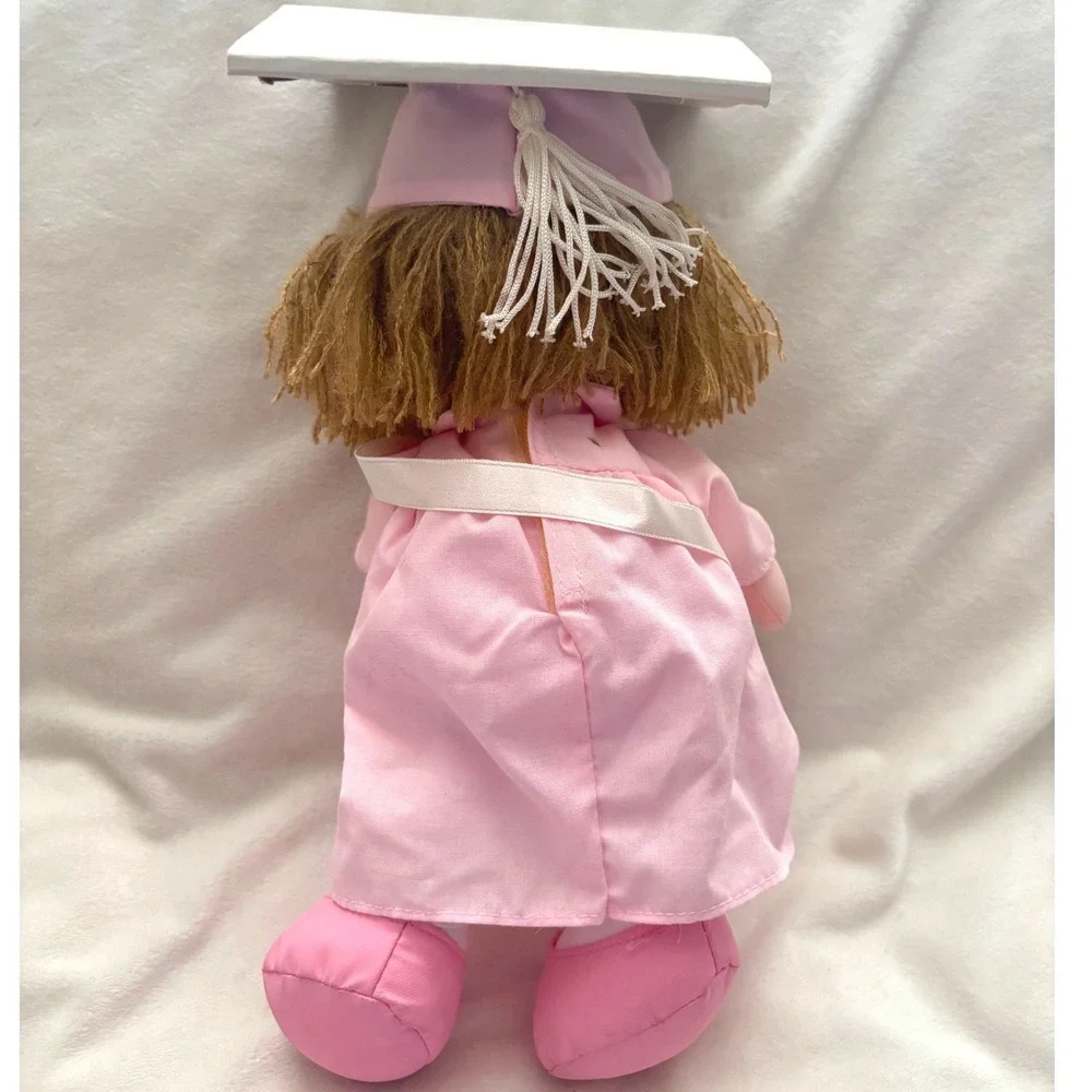 Precious Moments Friendship‎ Dolls Graduation Edition Pink Plush Doll 13